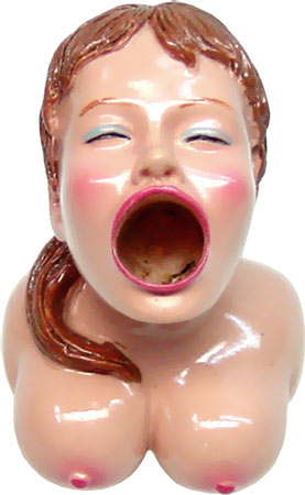 Illustration for article titled Cigarette Extinguisher Has a Big Mouth (NSFW)